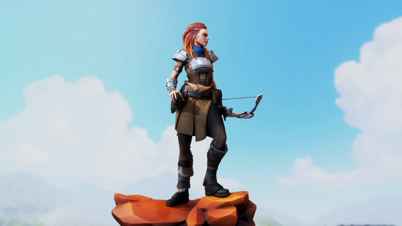 Illustration for article titled If Horizon Zero Dawn's Aloy Was In Overwatch